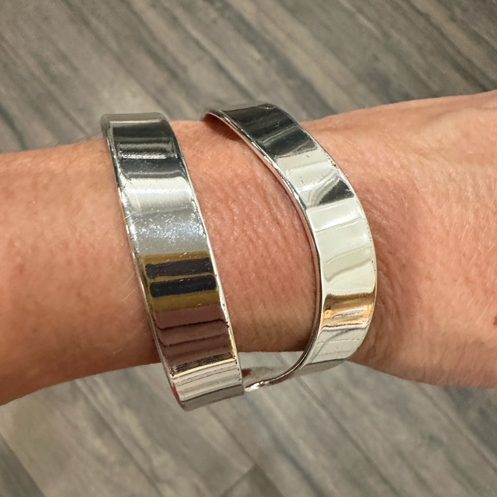 Silver cuff bracelet brand new